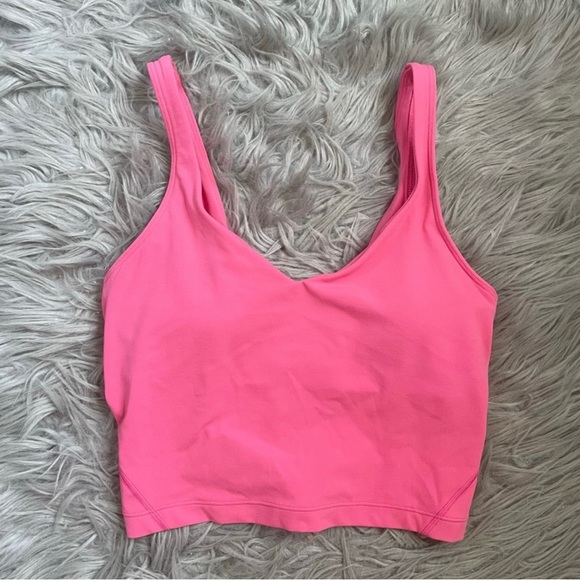Pink Lululemon Align Top Size 6 - Picture 1 of 3